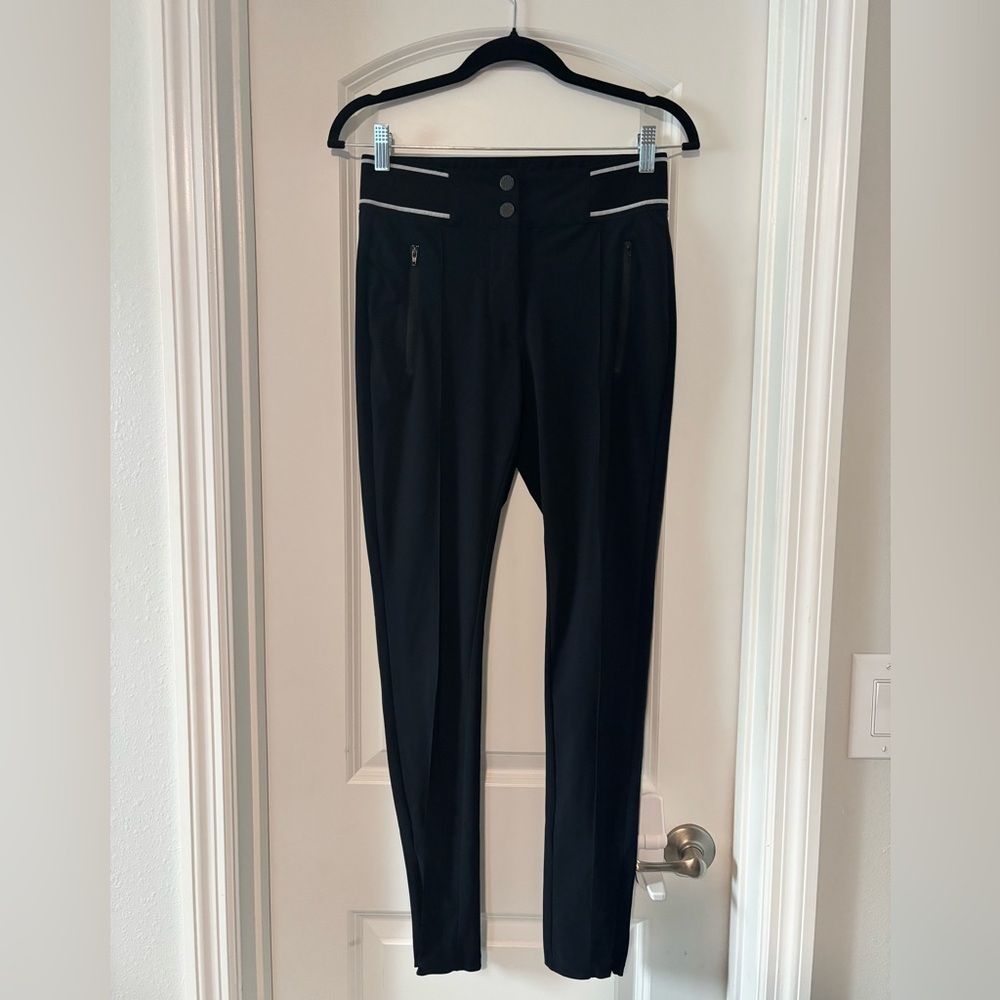 Sandro Black Garment with White Label
